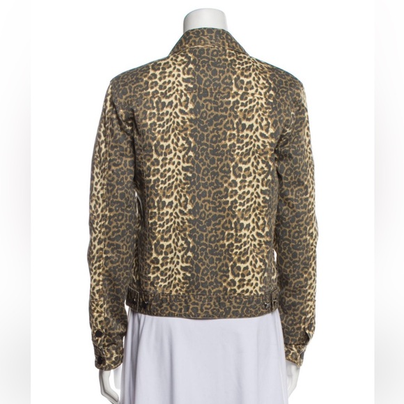 Designer ATM Leopard Print/Animal Print Evening Jacket (M) - Picture 5 of 5